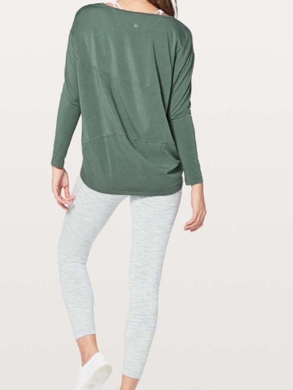 Lululemon back in action v neck long sleeve - Picture 2 of 2